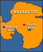 Map of Antarctica