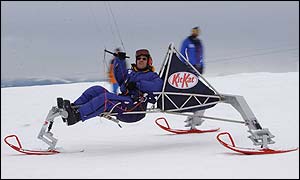 Ski-buggy on trial in Switzerland