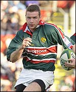 Leicester Tigers' Geordan Murphy