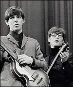 Paul McCartney and John Lennon
