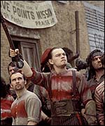 A scene from Gangs of New York 
