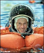 Dr Foale training for his ISS mission, Nasa