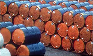 Oil barrels