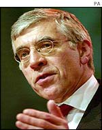 UK Foreign Secretary Jack Straw