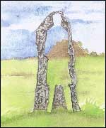 Artists impression of monument