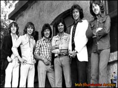 Left to right Tony Geraghty Fran O'Toole, Ray Millar, Des Lee, Brian McCoy and Steve Travers - picture courtesy Irish Showbands Archive 