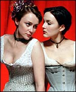 Keeley Hawes and Rachael Stirling