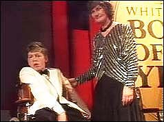 Christopher Nolan and his mother Bernadette