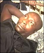 Injured man in hospital 