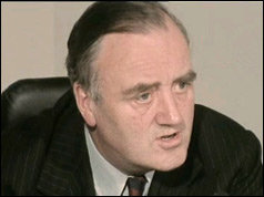 Photograph of Secretary of State for Northern Ireland Willie Whitelaw