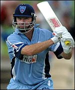 Steve Waugh batting for New South Wales