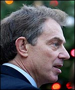 UK Prime Minister Tony Blair