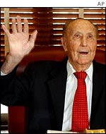 Senator Strom Thurmond on his 100th birthday
