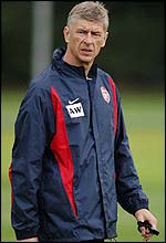 Arsenal manager Arsene Wenger