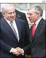 Binyamin Netanyahu and Jack Straw