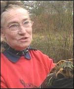 Jackie Stevens and terrapin