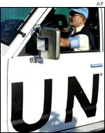 UN weapons inspector in Iraq