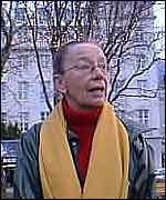 Bjork's mother. Photo by the BBC's Alex Kirby