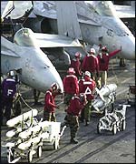 USS Constellation in the Gulf