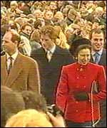 Members of the royal family