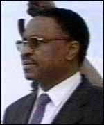 Niger President Mamadou Tandja 