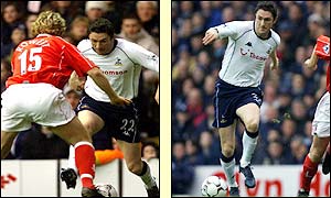Keane makes a bright start to the game but fails to give Tottenham the advantage
