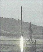 N Korean ballistic missile launch