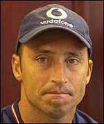 England captain Nasser Hussain