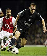Danny Murphy escapes Ashley Cole