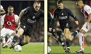 Both teams struggle to find an opening in a poor first half