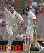 England's Steve Harmison