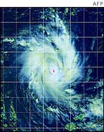 Cyclone Zoe - satellite photo