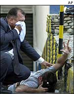 Protestors in Caracas