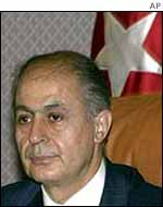 Turkish President Ahmet Necdet Sezer,