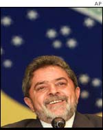 Brazilian President-elect Luiz Inacio Lula da Silva