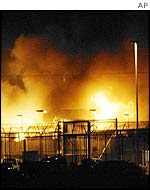 Fire at Woomera detention centre
