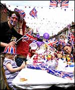 Jubilee street party 2002