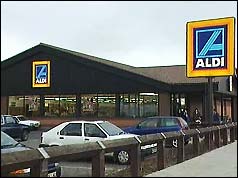 Aldi store in Seaham, County Durham where Mr Hedley worked
