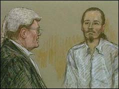 Artist impression of Andrew Richards