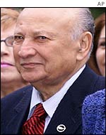 Greek Cypriot President Glafcos Clerides