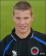 Stirling goalkeeper Iain Turner