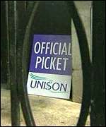 Picket sign