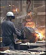 Steel workers