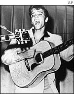 Elvis Presley in 1956