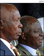 Moi and Kibaki