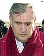 French Prime Minister Jean-Pierre Raffarin visits the coast