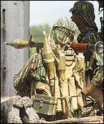 Tamil Tiger fighters