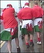 Wales fans
