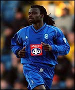 Birmingham City's Fernando Coly