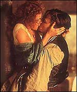 Leonardo DiCaprio and Cameron Diaz in Gangs Of New York